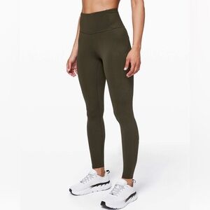 lululemon athletica Olive Green Leggings